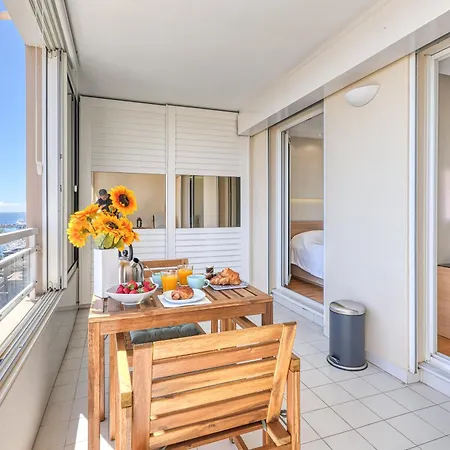 Appartement Port Azur Sea View - Happy Golfe-Juan